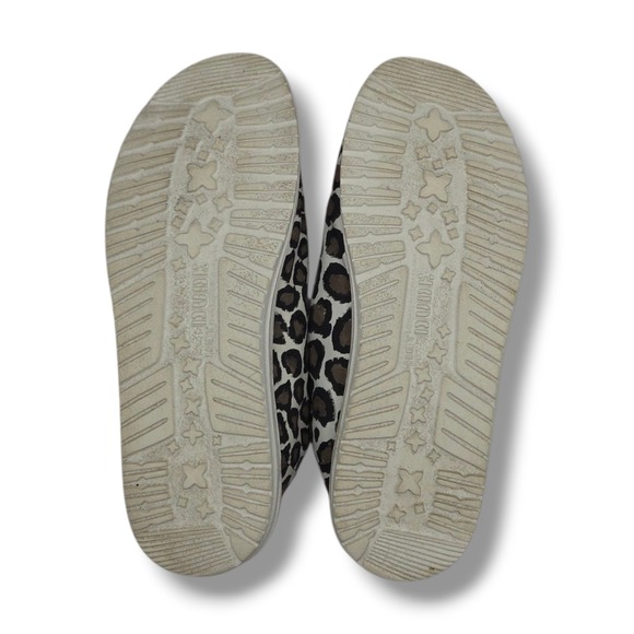 Hey‎ Dude Wendy Shoes Womens 12 Leopard Chambray White - Picture 8 of 9